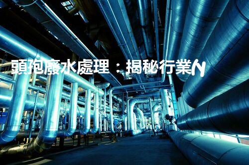 頭孢廢水處理：揭秘行業(yè)內(nèi)不為人知的秘密？